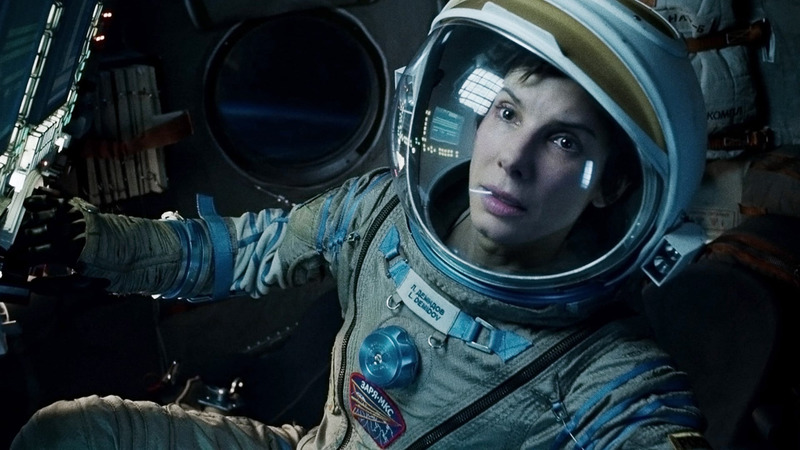 Кадри стрічки "Гравітація" з сандрою Буллок